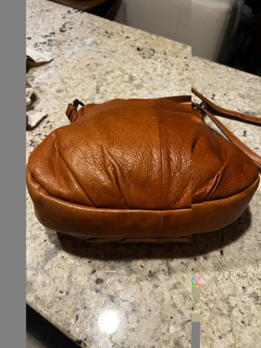 Buttersoft Tan Leather MARGOT New York Crossbody Bag - Picture 2 of 6